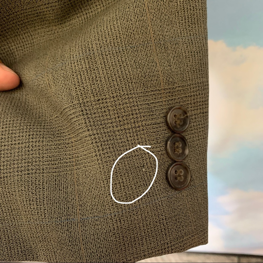 Albert Nipon- Wool Suit Jacket Size 46 Regular - image 8